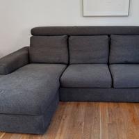 Divano con chaise longue Poltrone e Sofa