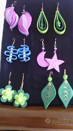 Orecchini fatti a mano