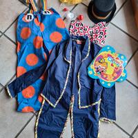 Vestito carnevale clown Nutella Party