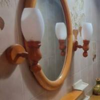 Specchiera con applique