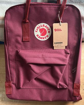 zaino Fjallraven Kanken Rosso/Bordeaux