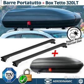 Baule BOX Tetto + BARRE Portatutto per Tiger Six