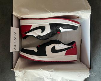 Jordan 1 Retro Low OG "Black Toe"