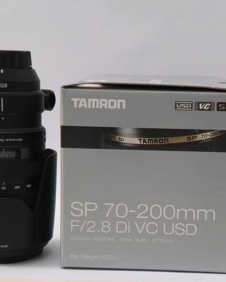 Tamron 70-200 F/ 2.8 stabilizzato per Nikon