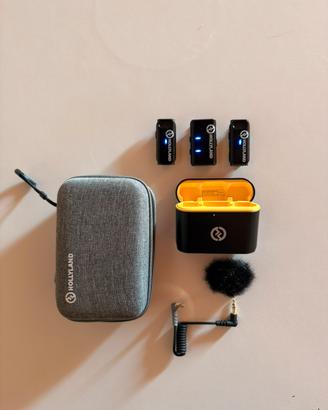 Hollyland LARK M1 Duo microfoni wireless 2 TX + RX