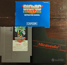 Gioco originale “Bionic Commando “ Nintendo Nes.