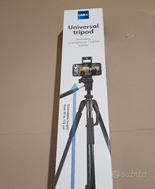 treppiede per fotocamera, smartphone e tablet