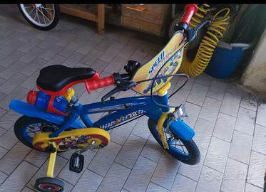 bici bimbo topolino 5-6 anni nuova