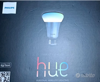Philips Hue Kit 3 Lampadine E27 Color + Bridge V1