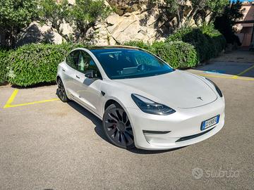 Tesla model 3 performance 2021