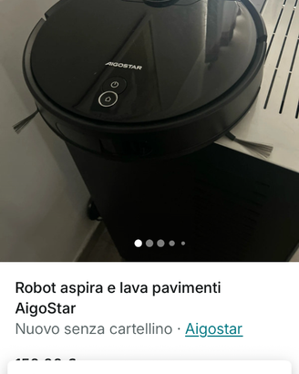 Robot lava pavimenti