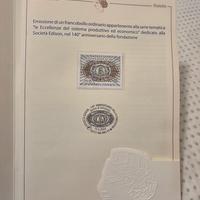 francobollo Edison - edizione limitata 140mo anniv