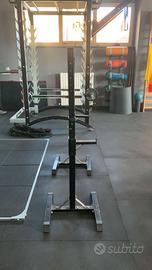 Coppia Supporti Bilanciere Regolabili – 250 kg.