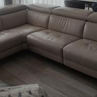 divano angolare in pelle Egoitaliano