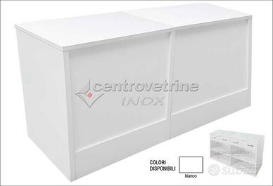 Banco cassa in legno bianco sd da 180