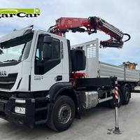 Iveco Stralis 460 euro 6 gru fassi 275 4+3 2015