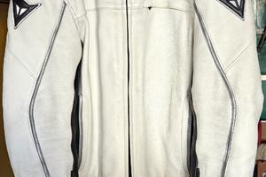 Tuta moto Dainese in pelle 2 pezzi divisibile – 52