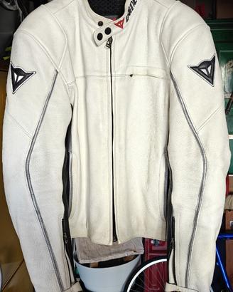 Tuta moto Dainese in pelle 2 pezzi divisibile – 52
