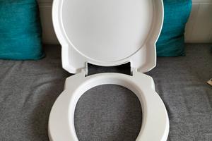 Asse + coperchio WC cassetta camper