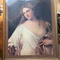 Stampa vintage "Flora" Tiziano