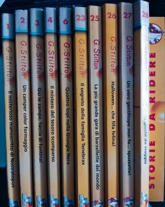 Lotto 10 Libri Geronimo Stilton - Storie da Ridere