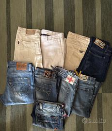 Jeans uomo stock