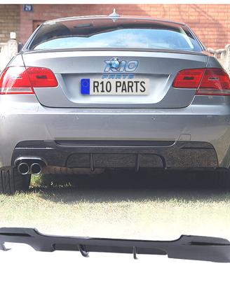 DIFFUSORE BMW E92 E93 LOOK M PERFORMANCE NERO LUCI