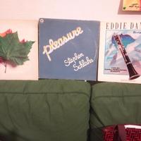 Lotto tre dischi in vinile generi musicali diversi