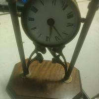 Orologio a corda in ottone