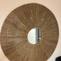 Specchio in vimini Maison du Monde