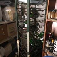 Scaffale per bottiglie vino