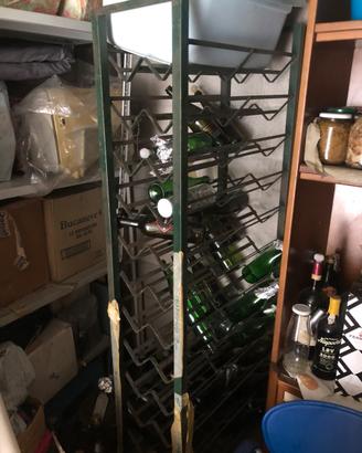 Scaffale per bottiglie vino