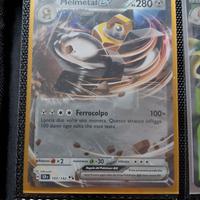 carta pokemon melmetal ex 105/142 corona astrale