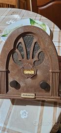 radio stile vintage a batterie
