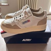 SNEAKERS MEDALIST LOW BIANCA E SUEDE SPONGE