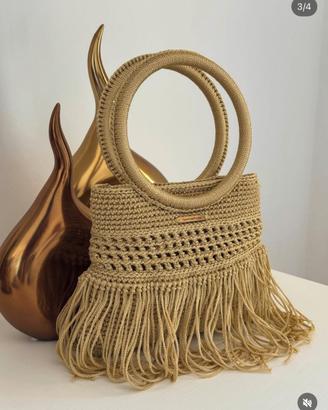 borsa crochet fatte a mano