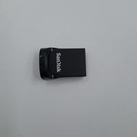 Pennetta SanDisk Ultra Fit 128GB USB nera