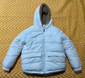 Giubbotto piumino pellicciotto bambina 10 anni