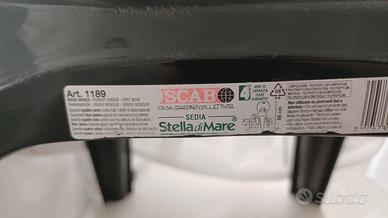 Sedia Scab stella di mare