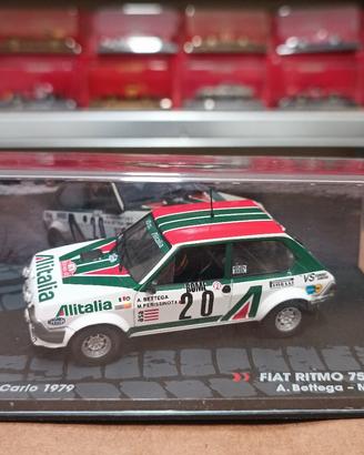 Modellino Rally Fiat Ritmo 1:43
