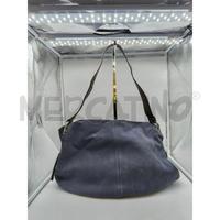 BORSA DONNA GIANNI CHIARINI BLU IN PELLE A SPALLA