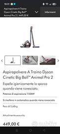 Aspirapolvere Dyson Big ball animal pro 2