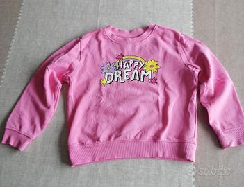 Felpa rosa da bambina  OVS
