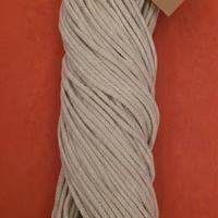 Corda Macramè 4mm/100m Cotone Naturale Intrecciato