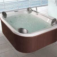  VASCA IDROMASSAGGIO MINIPISCINA QUADRATA 200X200