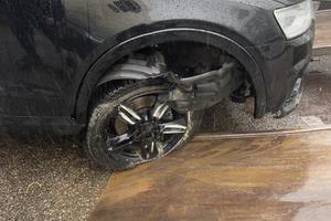 Audi Q3 incidentata