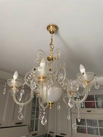 Lampadario in cristallo