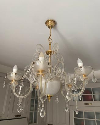 Lampadario in cristallo