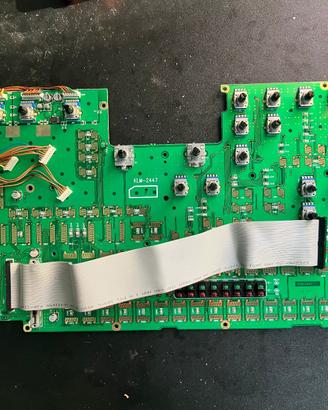 korg electribe esx scheda potenziometri