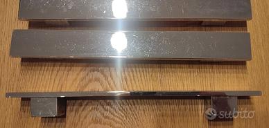 MANIGLIE IN ACCIAIO CROMATO X MOBILI CUCINA